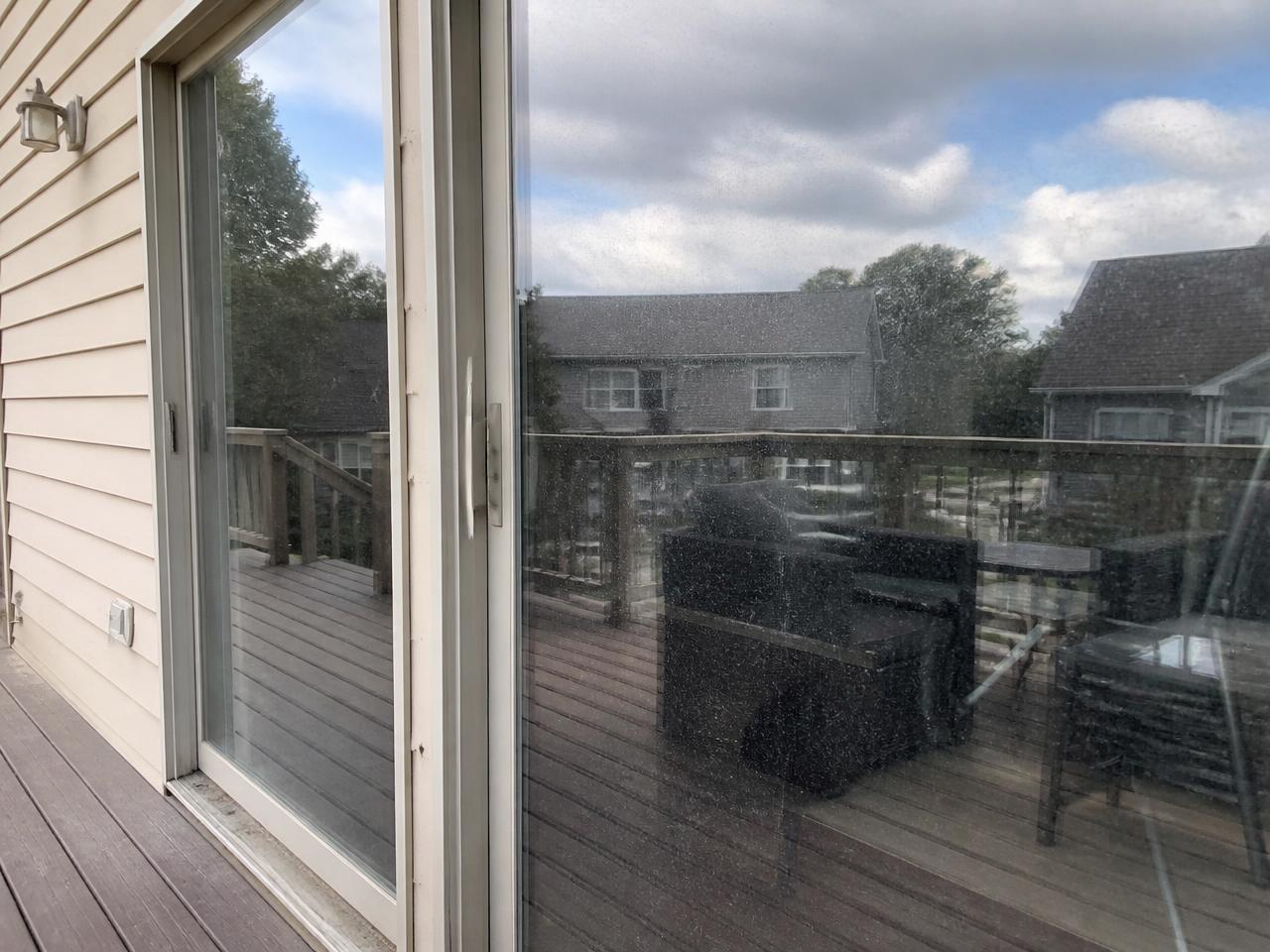 Horizon Exterior Cleaning Patio Door Refresh in Connecticut — before