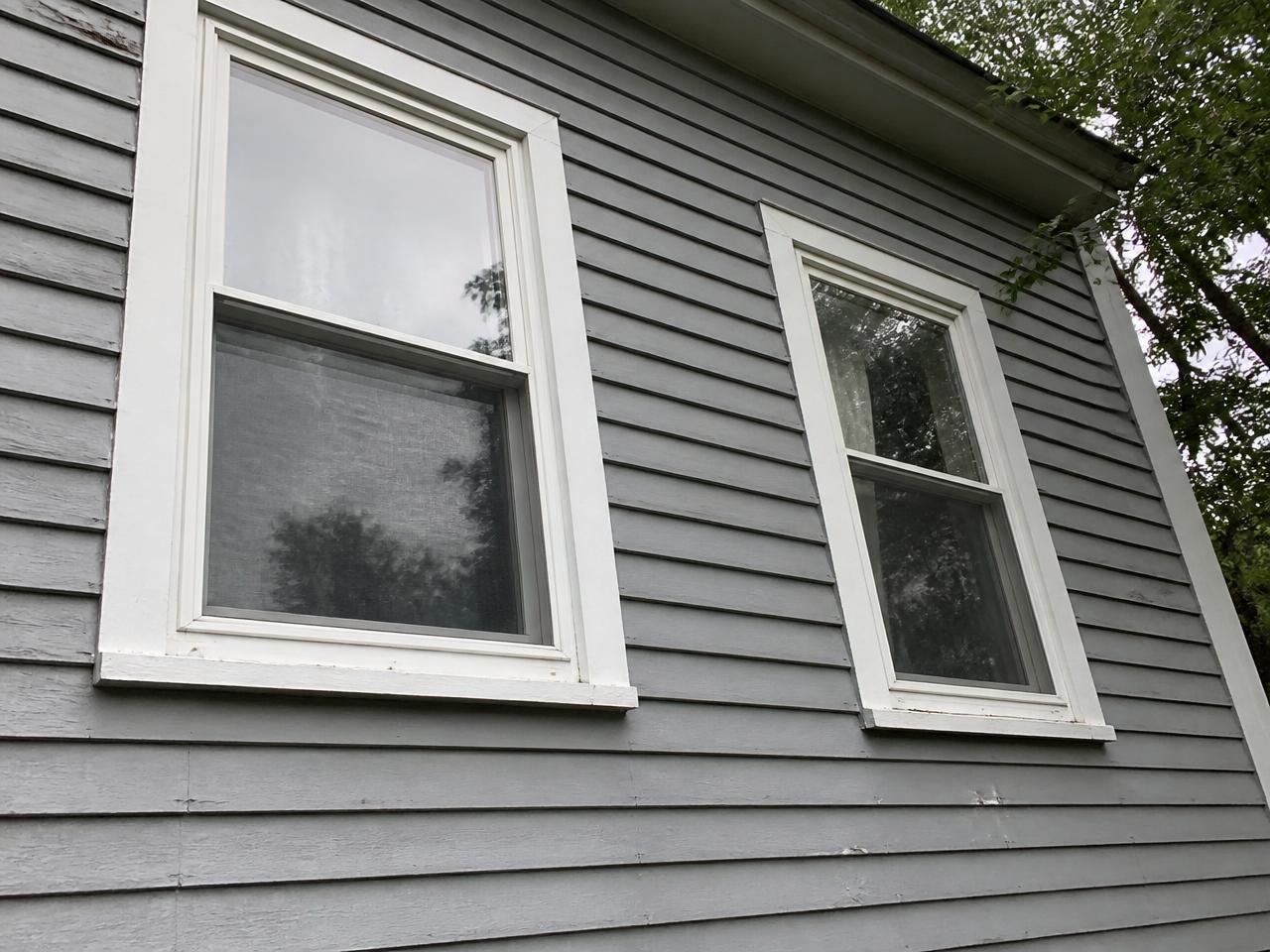 Horizon Exterior Cleaning Second-Story Shine in Connecticut — before